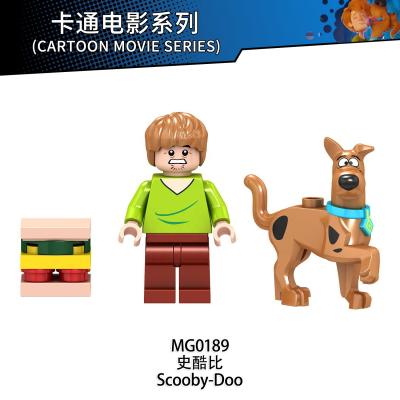 China Blocks MG0189 The New Movie Scooby's Dog Building Block Mini Bricks Action Figures Toys For Kids Gifts for sale