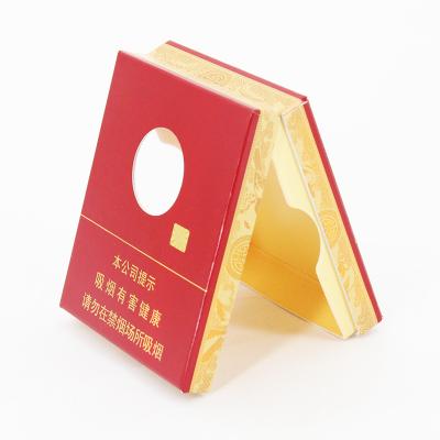 China Custom Printing Blank Cardboard Cigarette Boxes Recyclable Biodegradable for sale