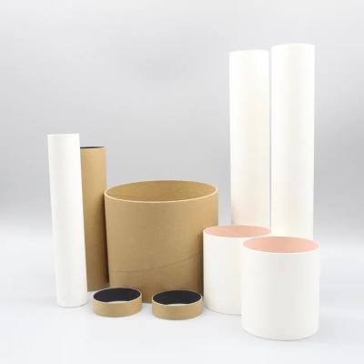 China Industrial Kraft Paper Tube Core For Fabric Roll Eco Friendly Biodegradable for sale