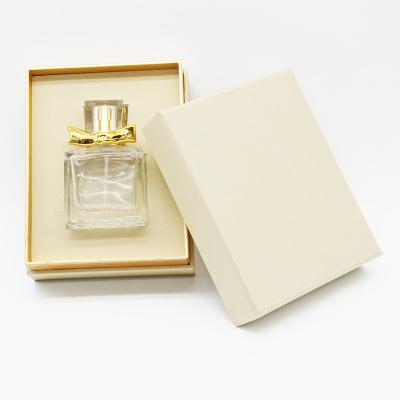 China Recyclable Empty Cardboard Paper Flip Top Gift Box For Perfumes Bottle Packaging for sale