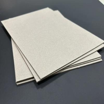 China Grey Uncoated Duplex Cardboard Paper 2.5mm Thick Moisture Proof for sale