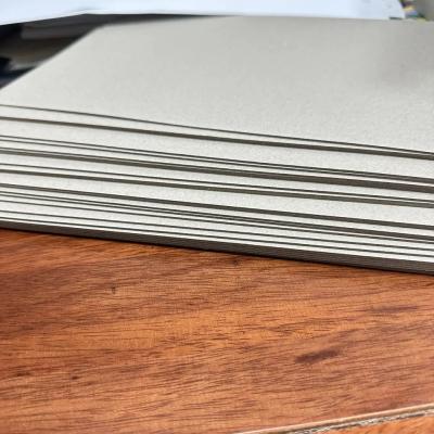 China 2.5mm Thick Grey Duplex Cardboard Paper 1500 Grams For Gift Wrapping for sale