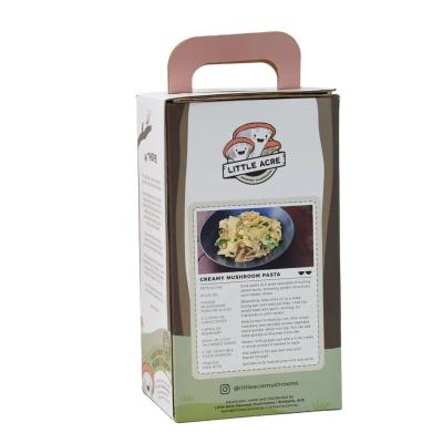 Chine Boîte en carton ondulé faite sur commande de rectangle pour l'emballage de champignon à vendre