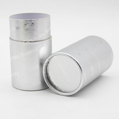 Chine Boîte-cadeau de estampillage chaud de tube de carton pour l'emballage cosmétique de lotion de parfum à vendre