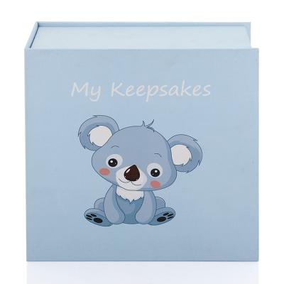 China Decorative Luxury Teeth Keepsake Box For Baby , Cardboard Box With Drawers Packaging for sale
