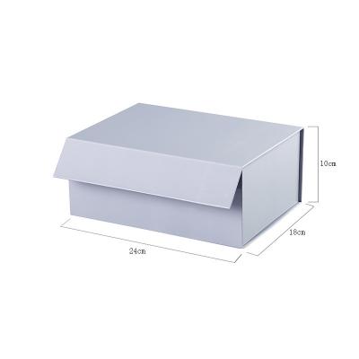 China Recycled Materials Foldable Card Box , Reusable Magnetic Foldable Gift Box Lightweight for sale