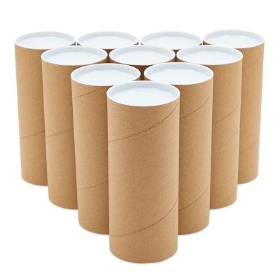China Custom Cylinder Kraft Paper Tube And Core Recycled Biodegradable for sale