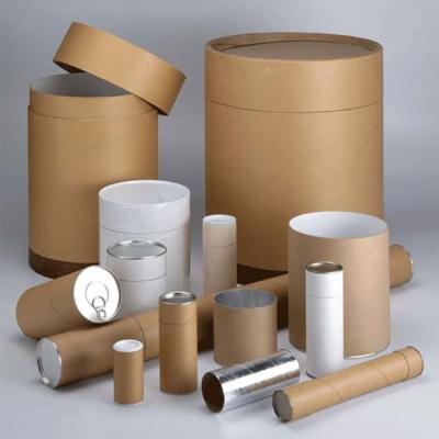 China Industrial Cardboard Kraft Paper Tube Packaging Stretch Film Tube 1.0kg Processing Custom Paper Pre Roll Tube Core for sale