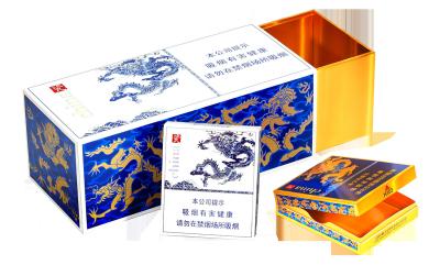 China Packt freundliche kundenspezifische Pappluxuszigarette Eco Fall-Kasten ein zu verkaufen