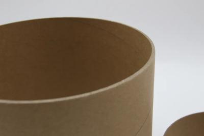 China Eco Friendly Recycled Biodegradable Paper Tube Core Round Kraft Cylinder for sale