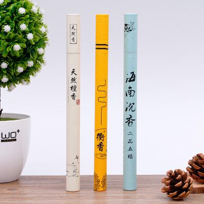 China Kraft Incense Stick Canister Paper Tube Cylinder Cardboard Boxes Incense Kraft Paper Box for sale