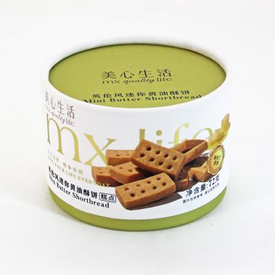China Eco Friendly Paper Tube Packaging Box Luxury Food Grade 157g Recycled en venta