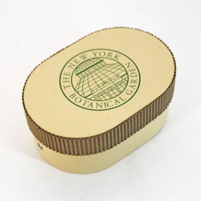China Flat Luxury Customized Cardboard Packaging Oval Shape Paper Tube Packaging Oval Paper Tube for sale