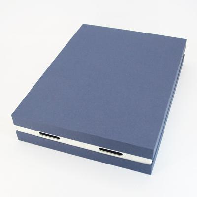 China Tapa de encargo y cartón bajo del diseño que empaquetan la caja de papel de lujo del paquete de Kraft de las cajas de papel en venta