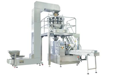 China Máquina de alimentación de bolsas de acero inoxidable 304 15-35 paquetes/min PLC Siemens en venta