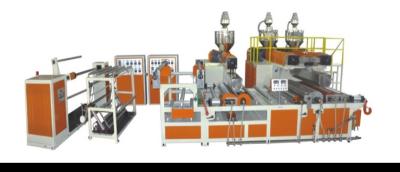 China LDPE LLDPE Máquina automática de película de burbujas de aire tipo tornillo 150KW en venta