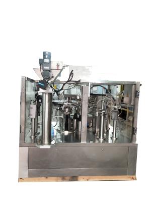 China Double Head Automatic Bag Packing Machine Pouch Packing Machine For Food Industry for sale