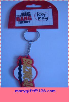 China custom promotion gift rubber plastic keytag for sale
