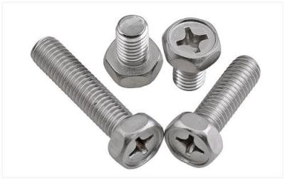 China Industrial Slotted Hex Bolt Fastener , Wear Resistant Bolt With Hex Head for sale