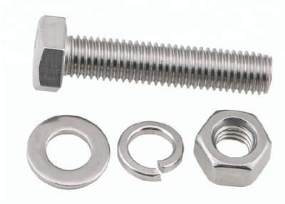 China Stainless Steel / Carbon Steel Bolt And Nut Assembly 8.8 10.9 Grade M16 M24 M28 M30 for sale