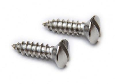 China Slotted Raised Countersunk Self Tapping Screw Full thread DIN 7973 Standard for sale