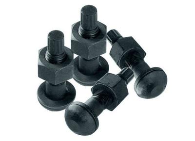 China Industrial Carbon Steel Hex Roundhead Bolt Standard / Non Standard Optional for sale