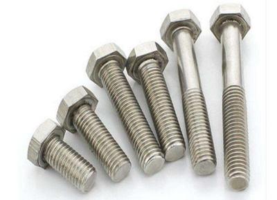 China Precision Stainless Steel Hex Head Bolts Customized Size For Industrial Buildings for sale
