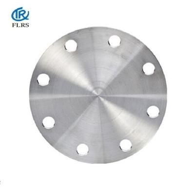 China Forged Stainless Steel Blind Flange ASME B16.5 304 316 304L 316L OEM Manufacturer for sale