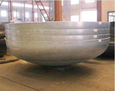 Chine Le réservoir elliptique d'acier inoxydable couvre l'extrémité de plat de Torispherical à vendre