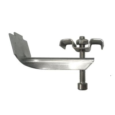 China Bolt M8 75mm Galvanized Steel Grating Fixing Clips for sale