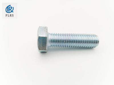 China Carbon Steel Zinc Plated Threaded Hex Head Cap Screw DIN933 for sale