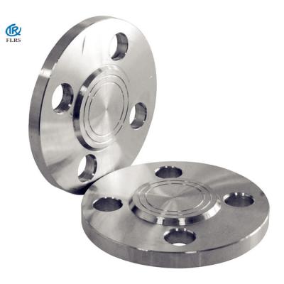 China Petroleum Zinc Plated Forged Steel Blind Flange Class 150 for sale
