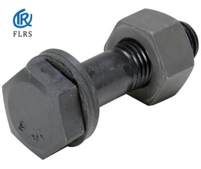 China DIN931 Grade 8.8 Hexagon Head Bolt Fluorocarbon Coating for sale