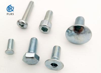 China Steel Mechanical Fixings and Fasteners Machine Screws with Different Head Types and Specifications for sale