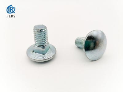 中国 ANSI亜鉛は円形のヘッド正方形の首のボルトM20 BSW糸をめっきした 販売のため