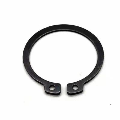 China Din 471 Steel External Retaining Rings Flat Circlips Washer For Shafts for sale