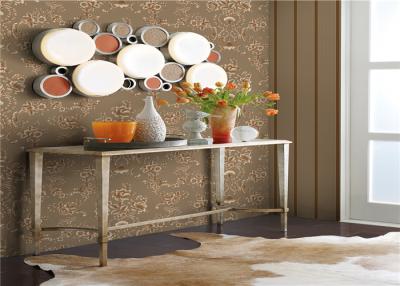 China Papel pintado americano durable del estilo, papel pintado de la impresión floral para las paredes interiores en venta