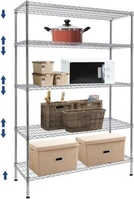 China                  Rk Bakeware China Foodservice Commercial Wire Shelving Heavy Duty Metal Storage Rack Shelf Unit for Kitchen              for sale