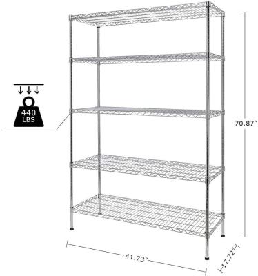 China                  Rk Bakeware China Foodservice Commercial Green Epoxy Coated Wire Shelving 18 X 48 (4 Shelves)              for sale