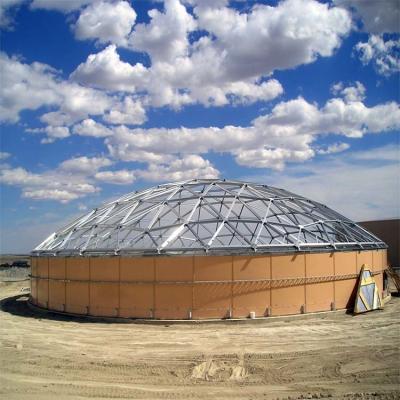 China Aluminum Geodesic Dome Roofs  Storage Tank Aluminum Dome Roofs for Tanks for sale