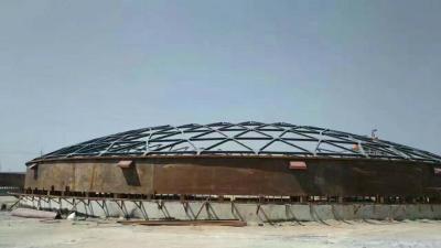 China Aluminum Geodesic Dome Roofs Internal Floating Roof Seal for Storage Tank for sale