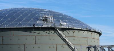 China Vedação de teto de cúpula de alumínio geodésico para tanque de armazenamento à venda