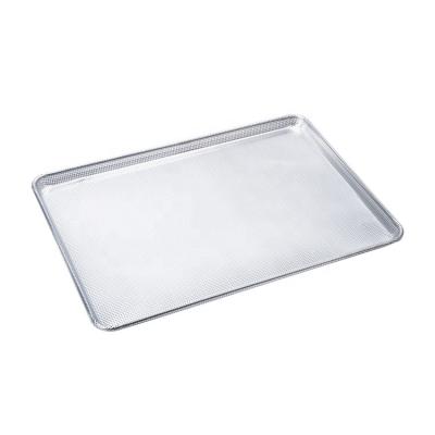 China commercial Full perforated baking bread tray baking pan perforated metal sheet pan aluminium bread pan perforated sheet plate for sale