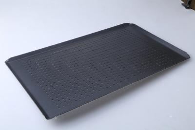China RK Bakeware China Foodservice 530*325mm Aluminum Combi Oven Nonstick Rational  GN1/1 Baking Tray Perforated for sale