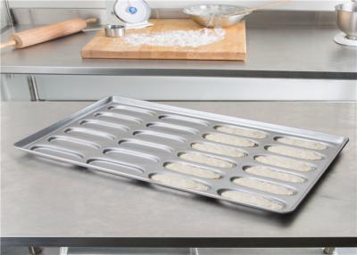 China RK Bakeware China Foodservice NSF 24 Mold Aluminum Cupcake Trays / Aluminized Steel Commercial Hot Dog Bun Pan for sale