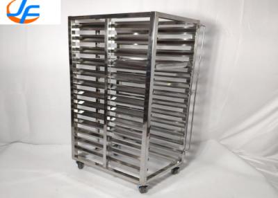 China RK Bakeware China Foodservice NSF 600 400 Stainless Steel Baking Tray Trolley / Stainless Steel Double Oven Rack for sale