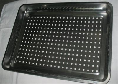 China Customized Size Pizza Baking Tray With Holes For Keep Dry / Containing Food for sale