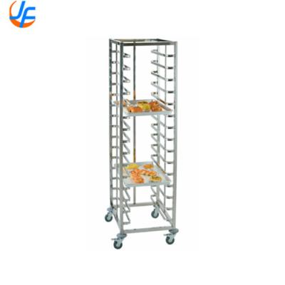 China RK Bakeware China-Full Welded High Quality Baking Oven Rack 800*600 Baking Tray Trolley for sale