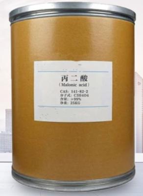 中国 CAS 141-82-2 White Crystalline Powder Dicarboxylic Acid Malonic Acid 販売のため