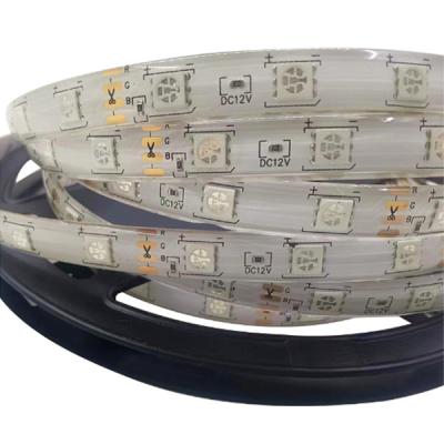 China PCB 5MM Flexible LED Strip Light 1Meter Shear Distance 7.2W/M for sale